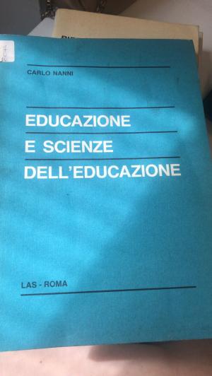 educazione e scienze dell'educazione